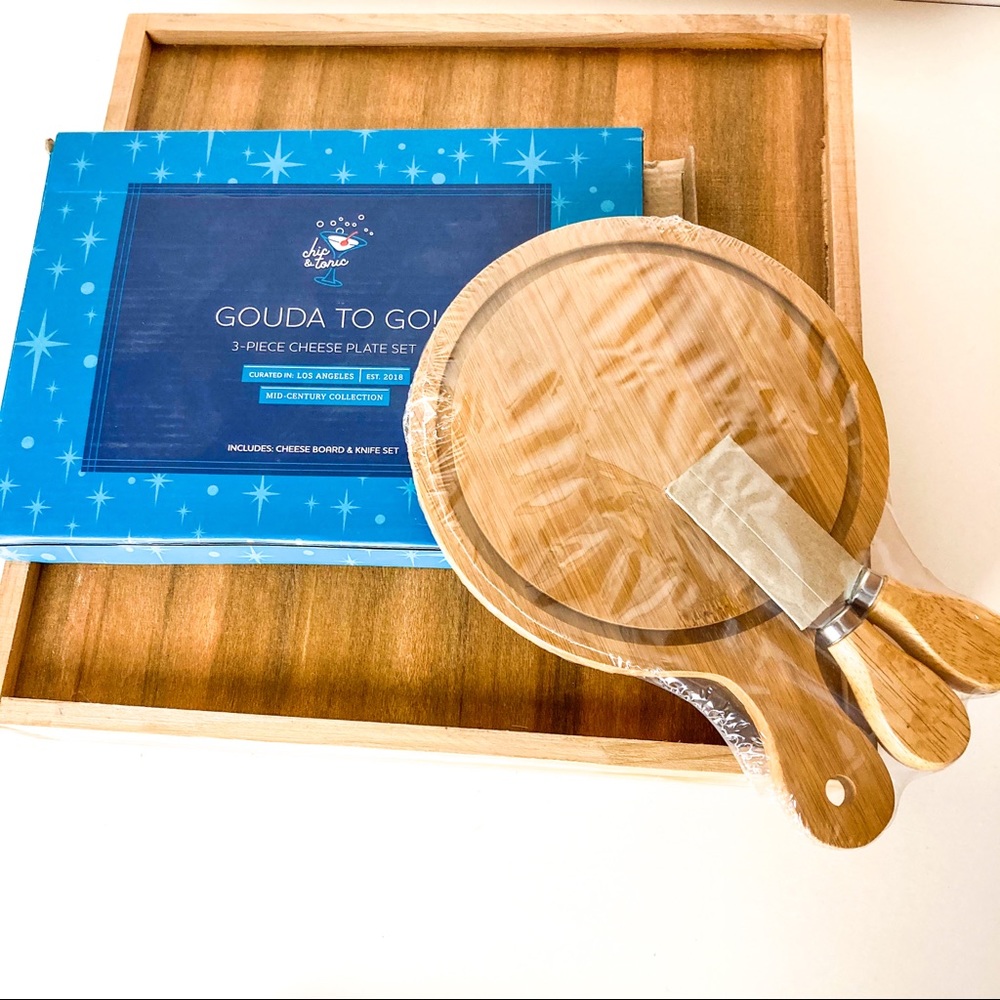 Chic & Tonic Gouda To Go Cheese Board